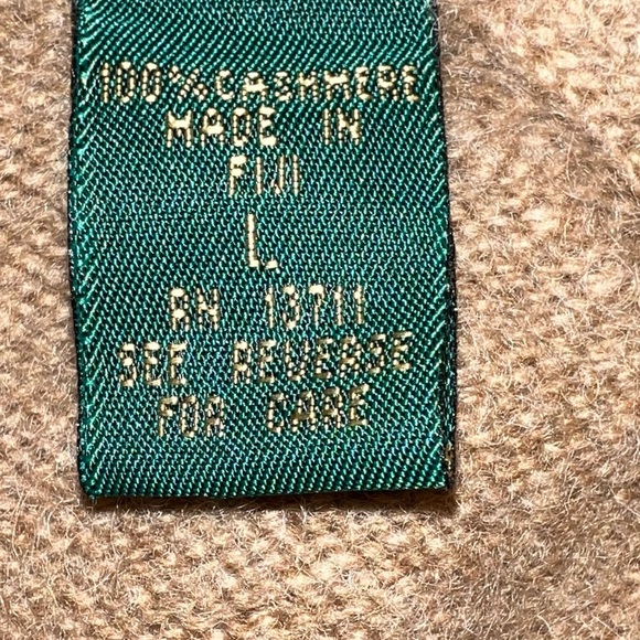 Embassy Row 2 Ply Cashmere Sweater large - Picture 5 of 8